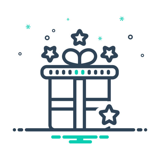 Icon for gift,  box , present